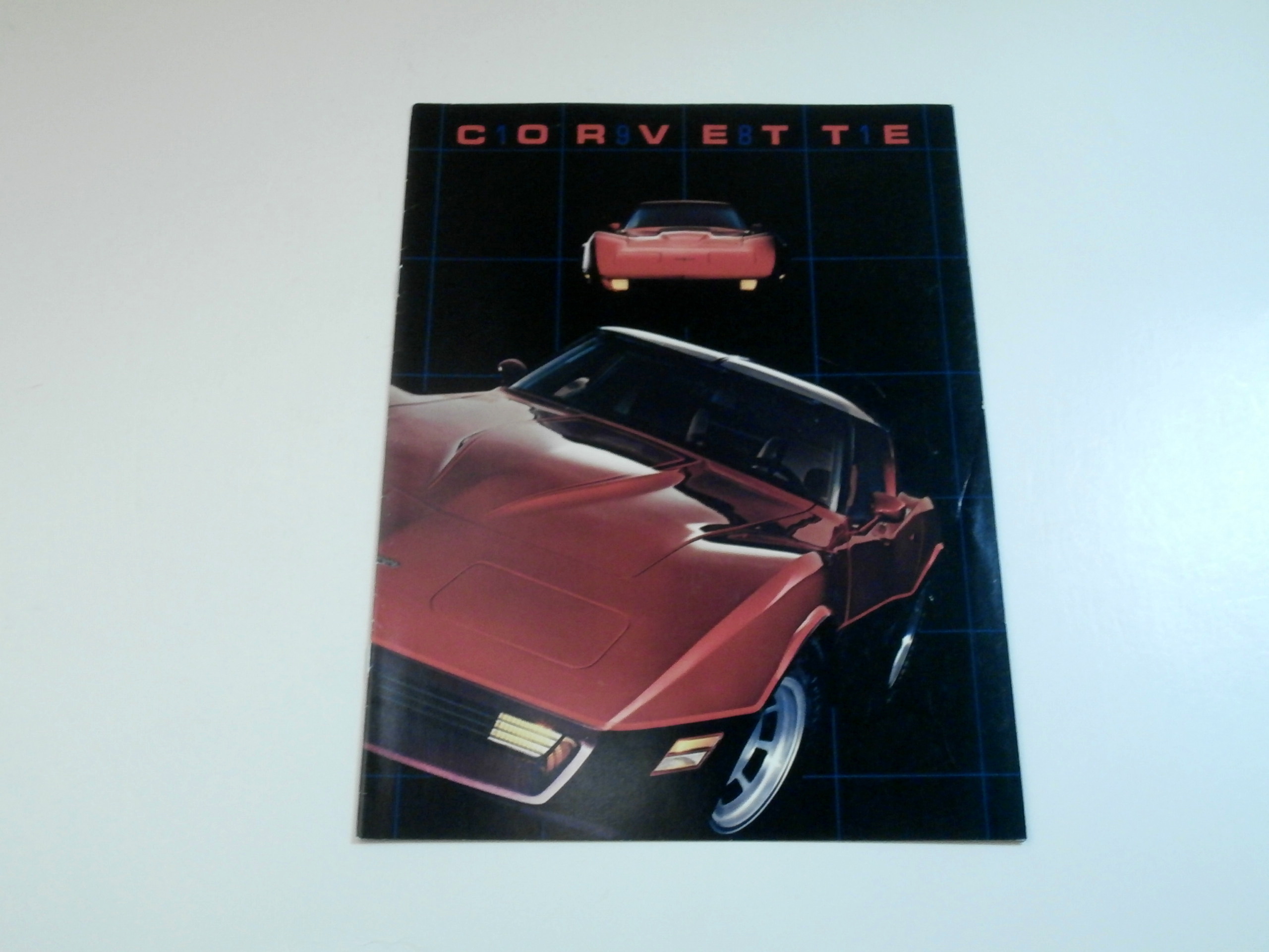 1981 Corvette Sales Brochure, Original New Old Stock
